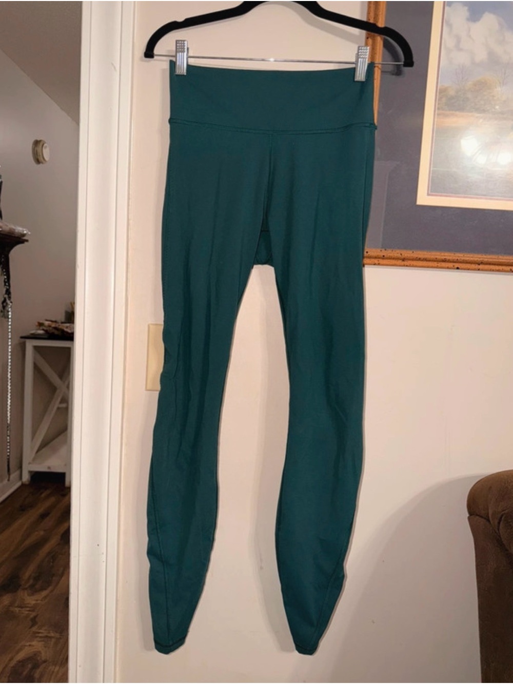 High-Waist Teal Women’s Leggings - Lululemon 6
